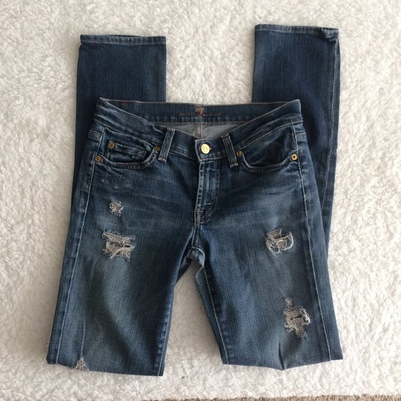 7 For All Mankind Denim - 7 for All Mankind Roxanne Skinny Jeans